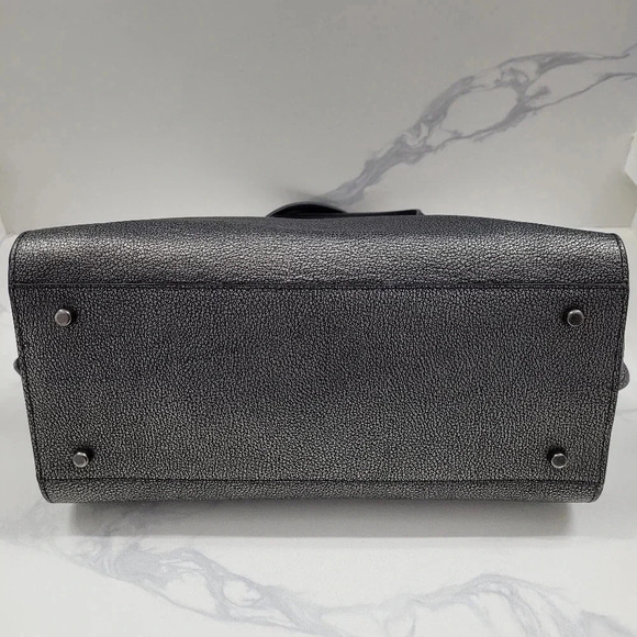 Coach Nolita Gunmetal Dark Grey Bag - Picture 14 of 16